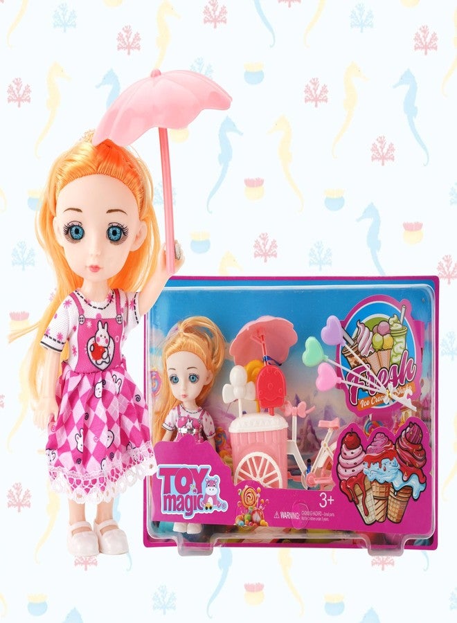 ToyMagic Dollhouse Set Models Assorted Pack 1 | Puppy Carriage OR Delicious Time | Unique Themed Set for Creative Play | Perfect for Kids 3+ | Educational and Fun Toy Set with Accessories,Dolls - Image 1